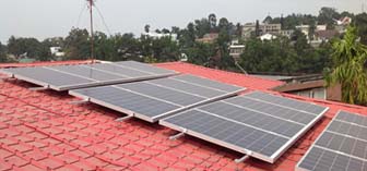 Permanence électrique solaire, Centre éducatif Kenge, Kwango